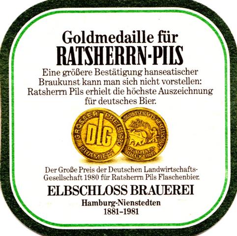 hamburg hh-hh bavaria rats rundeck 2b (185-goldmedaille 1980) 